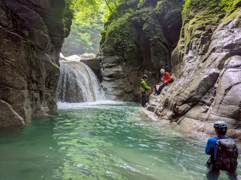4mCS到着。水量が多い。