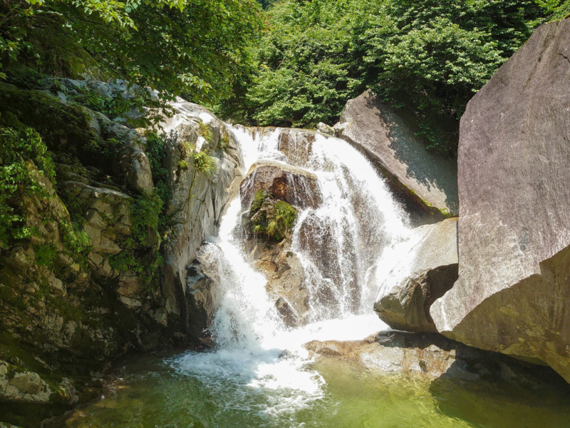 鼓滝。容易に巻ける。