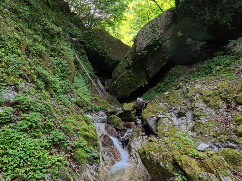 ハートロックの滝(命名たもしま)